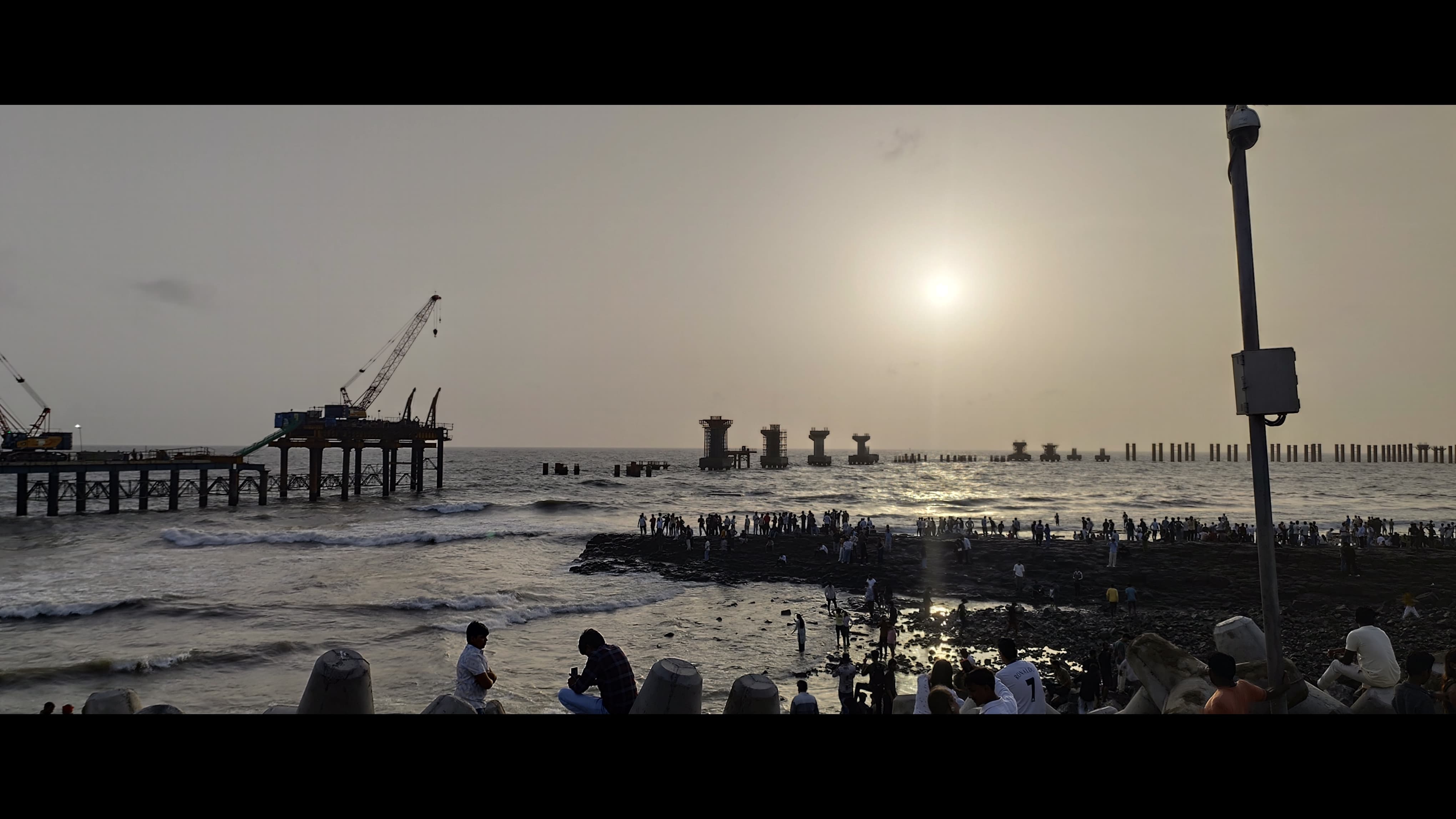 Sunset at Bandra Fort
